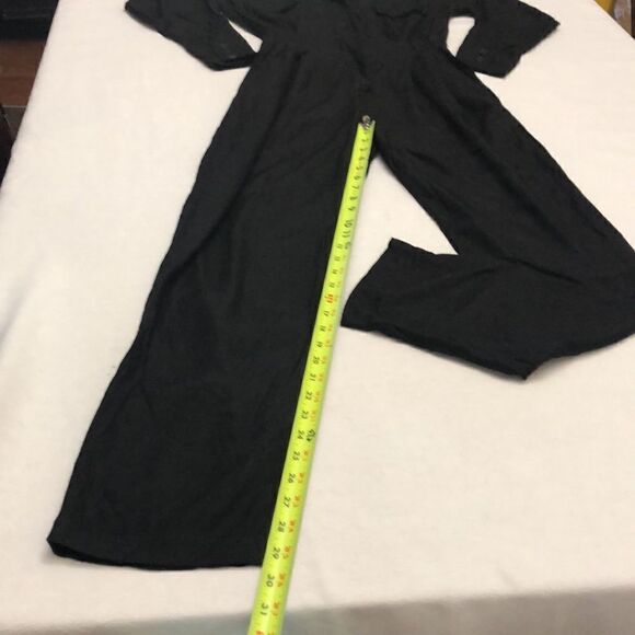 Vintage Avon Fashion jumpsuit long sleeve elastic waist and pockets size 7/8 - Picture 8 of 11